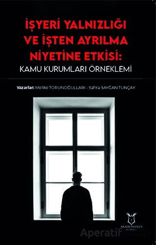 İşyeri Yalnızlığı ve İşten Ayrılma Niyetine Etkisi Kamu Kurumları Örneklemi