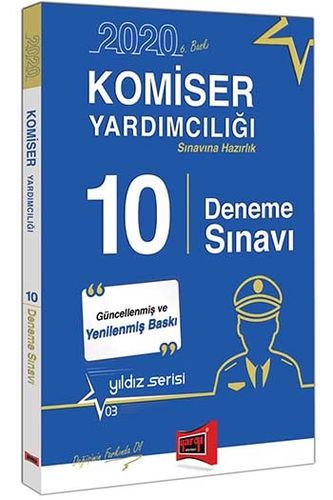 Yargı 2020 Komiser Yardımcılığı Sınavına Hazırlık 10 Deneme Sınavı Komisyon 25 İndirim