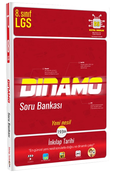 Tonguç Akademi 8 Sınıf Matematik Dinamo Soru Bankası Komisyon 25 İndirim