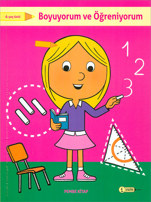 Boyuyorum ve Öğreniyorum Pembe Kitap 1 Note Yayıncılık Kolektif