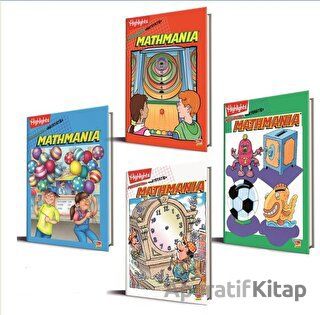 Highlights Mathmania Matematik Zeka ve Dikkat Gelişim 4 lü Seti