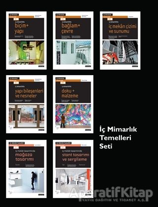 İç Mimarlık Temelleri Seti 7 Kitap Takım