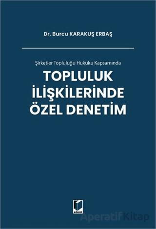 Şirketler Topluluğu Hukuku Kapsamında Topluluk İlişkilerinde Özel Denetim
