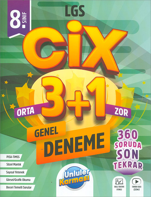 8 Sınıf LGS Cix 3 1 Genel Deneme