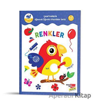 Renkler Çıkartmalarla Eğlenceli Öğretici Etkinlikler Serisi