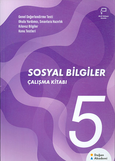 5 Sınıf Sosyal Bilgiler Çalışma Kitabı Doğan Akademi Komisyon