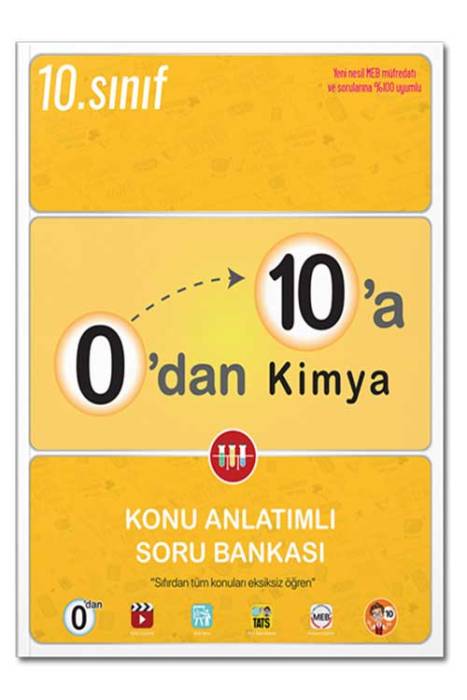0 dan 10 a Kimya Konu Anlatımlı Soru Bankası