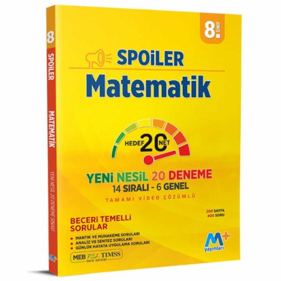 Martı 8 Sınıf LGS Matematik Spoiler Denemeleri Komisyon 23 İndirim