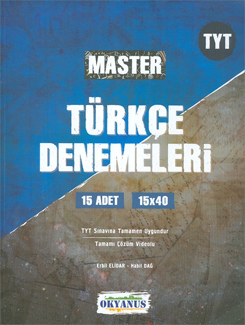 TYT Master 15 Türkçe Denemeleri