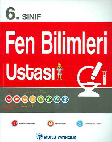 6 Sınıf Fen Bilimleri Ustası Mutlu Yayıncılık Komisyon 11 İndirim