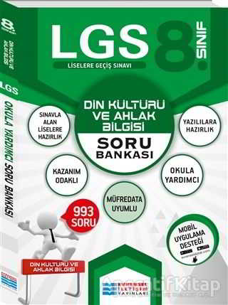 2026 8 Sınıf Full LGS Altın Seri Din Kültürü ve Ahlak Bilgisi MEB Çıkmış Soru Bankası Modüler Seti