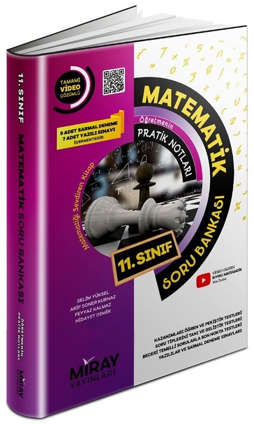 Miray Yayınları 11 Sınıf Matematik Soru Bankası