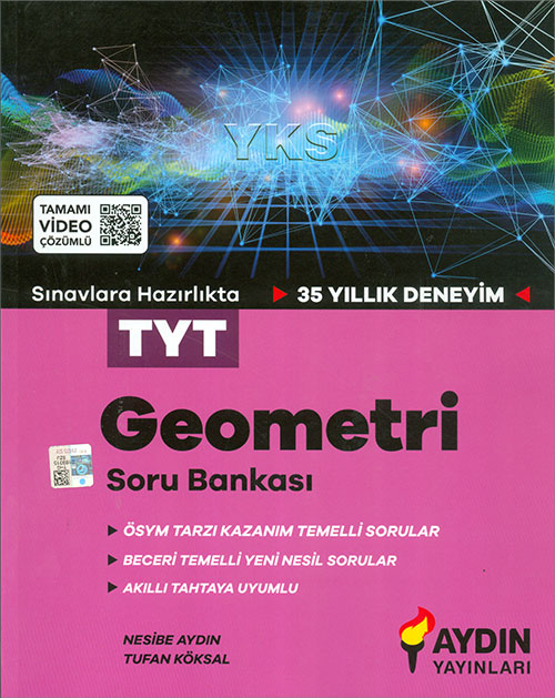 Aydın Yayınları TYT Geometri Soru Bankası