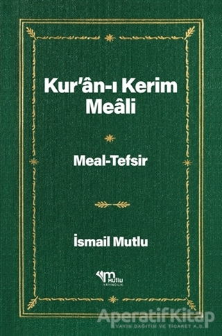 Kur an ı Kerim Meali 2 Cilt Takım