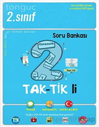 2 Sinif Taktikli Tum Dersler Soru Bankasi
