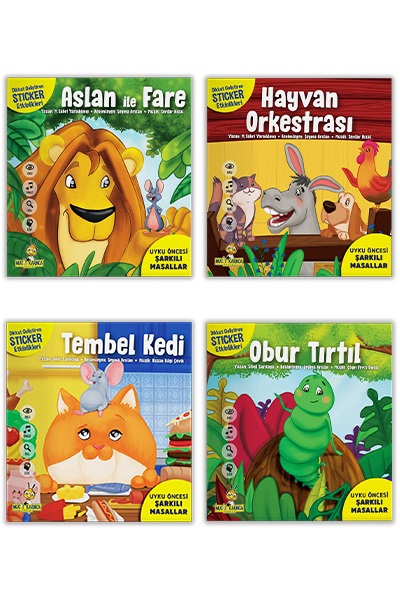 Konuşmayı Geliştiren Şarkılı Masallar Serisi Müzik Destekli