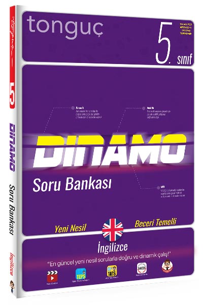 Tonguç 5 Sınıf İngilizce Dinamo Soru Bankası Komisyon