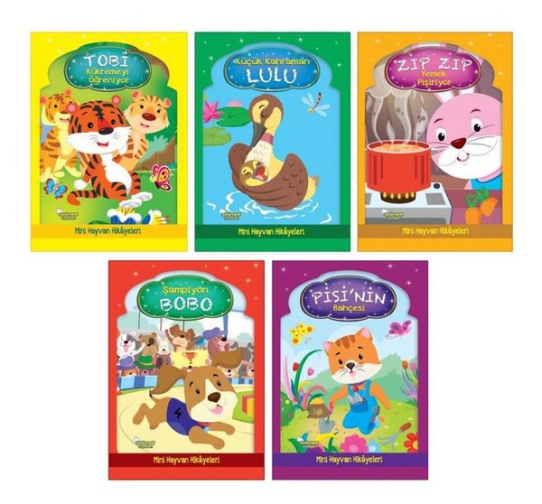 Mini Hayvan Hikayeleri 5 Kitap Takım