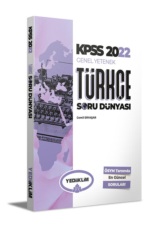 Yediiklim 2022 KPSS Genel Yetenek Türkçe Soru Dünyası Komisyon 32 İndirim
