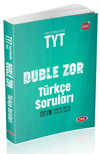 Data Yayınları TYT Duble Zor Türkçe Soruları