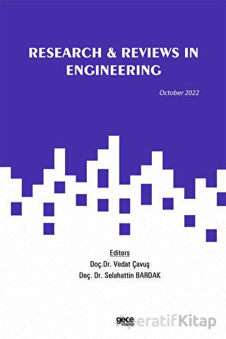 Research and Reviews in Engineering 25 İndirim