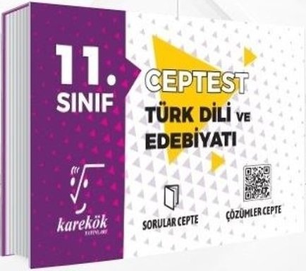 11 Sınıf Türk Dili ve Edebiyatı Cep Test