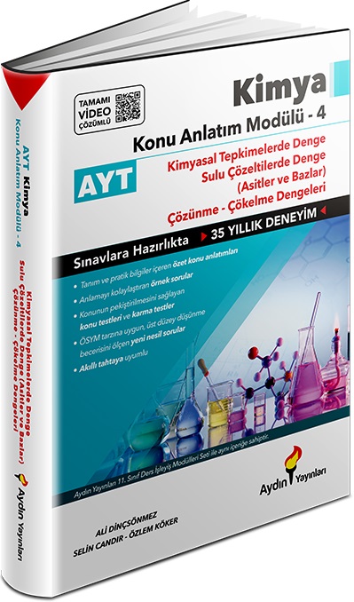 AYT Kimya Konu Anlatım Modülü 4 Kimyasal Tepkimelerde Denge