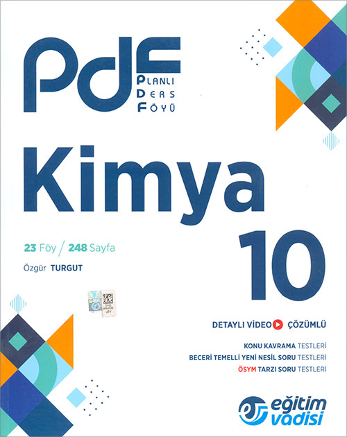10 Sınıf Kimya PDF Planlı Ders Föyü