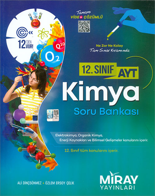 Miray Yayınları 12 Sınıf AYT Kimya Soru Bankası