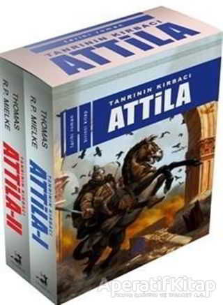 Tanrının Kırbacı Attila 2 Kitap Takım Thomas R P Mielke 25 İndirim