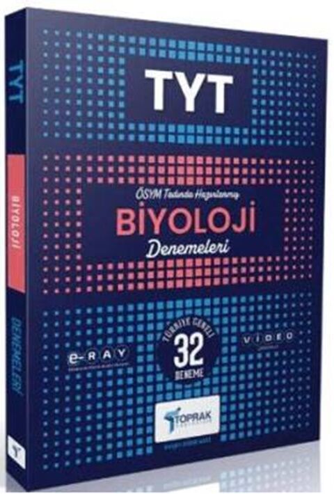 Toprak Yayınları 2025 AYT Biyoloji 30 Deneme