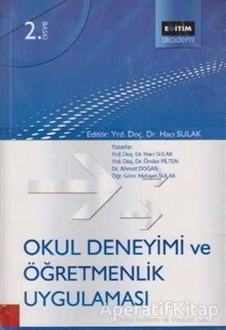 Okul Deneyimi ve Öğretmenlik Uygulaması