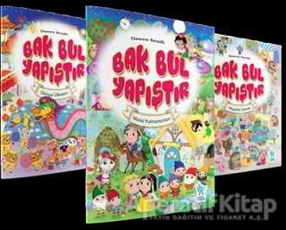 Bak Bul Yapıştır 3 Kitap Set