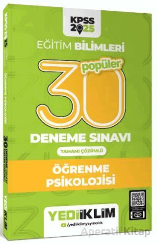 Yediiklim Yayınları 2025 KPSS Eğitim Bilimleri ÖSYM Ne Sorar Tamamı Çözümlü 8 Fasikül Deneme Sınavı