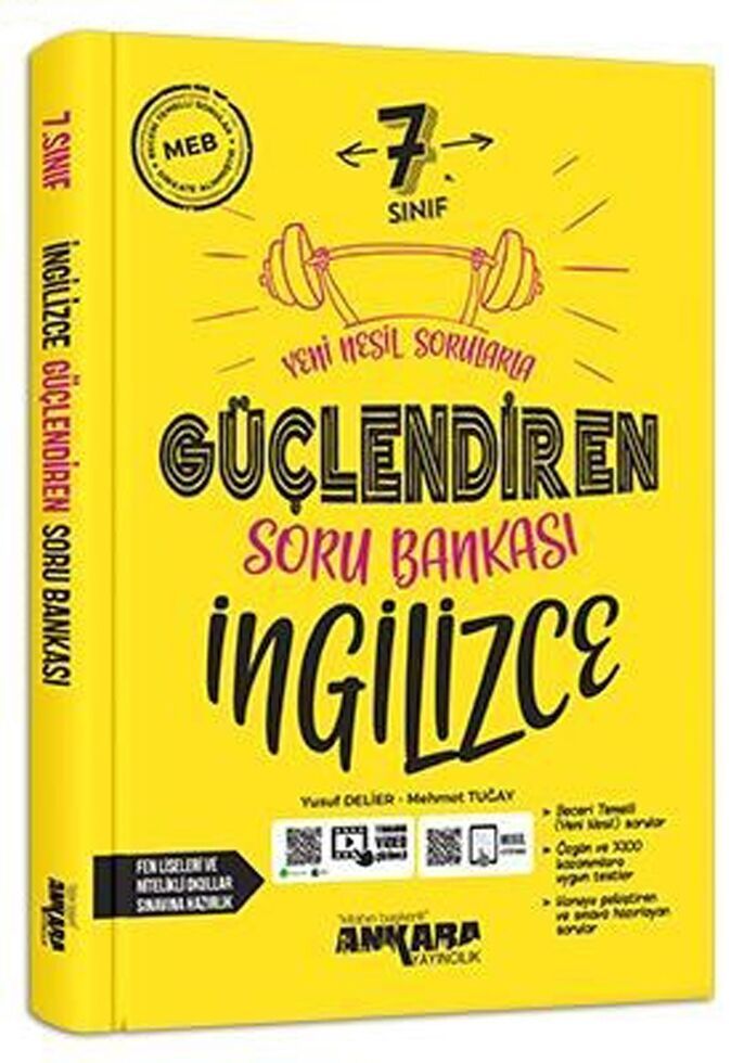 7 SINIF LGS GÜÇLENDİREN İNGİLİZCE SORU BANKASI ANKARA