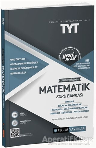 TYT Matematik Sayılar Bölme ve Bölünebilme Rasyonel Üslü Köklü Sayılar