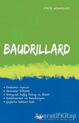 Baudrillard Fikir Mimarları Dizisi