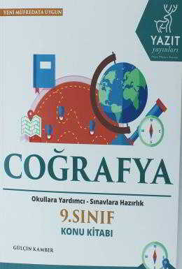 Yazıt 9 Sınıf Coğrafya Konu Kitabı 2019
