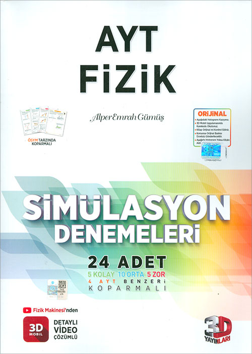AYT Fizik Video Destekli Defter