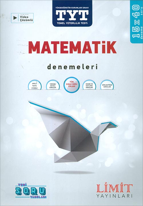 Limit Yayınları TYT Matematik 15x40 Deneme