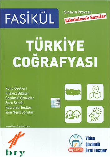 Birey Yayınları Sınavın Provası Çıkabilecek Sorular Fasikül Türkiye Coğrafyası