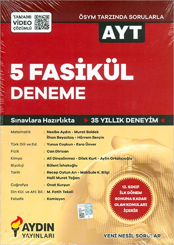 AYT 5 Fasikül Deneme