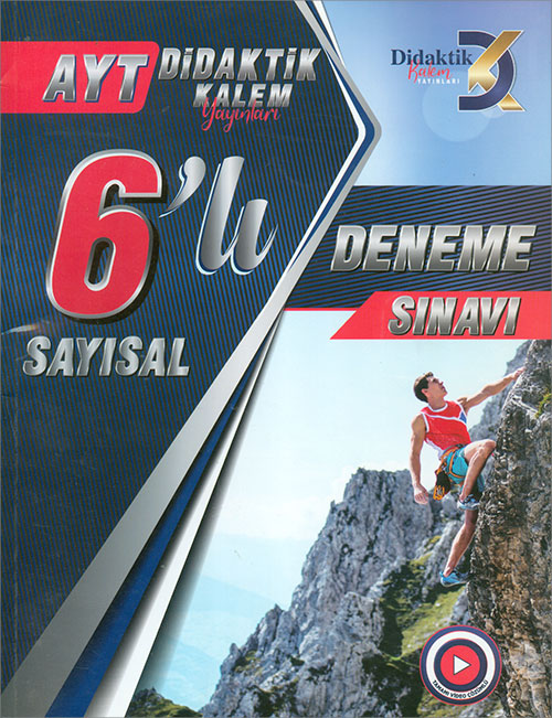 Didaktik Kalem Yayınları AYT 6 lı Deneme Sınavı