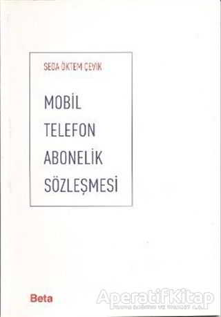 MOBİL TELEFON ABONELİK SÖZLEŞMESİ BETA