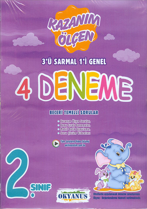 Okyanus Yayıncılık 2 Sınıf 4 lü Deneme