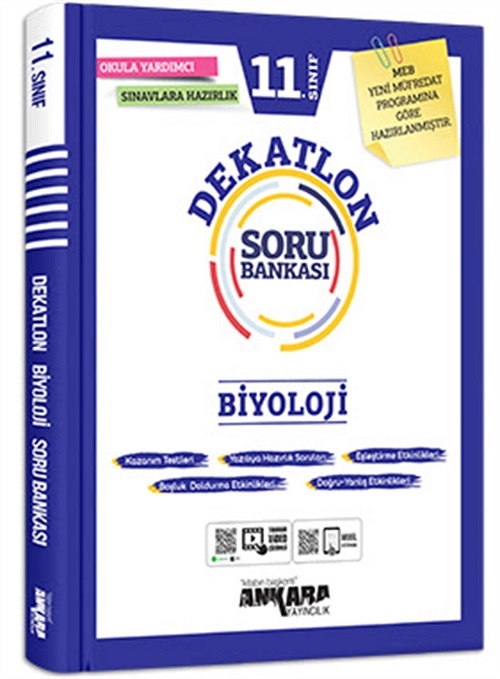 11 Sınıf Biyoloji Dekatlon Soru Bankası