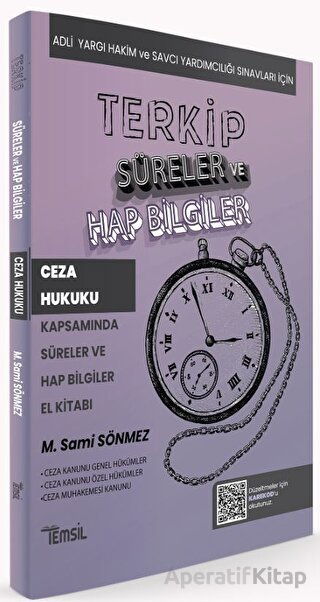 Terkip Medeni Hukuk Kapsamında Süreler ve Hap Bilgiler El Kitabı