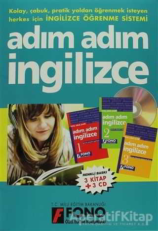 Adım Adım İngilizce 3 kitap 3 CD