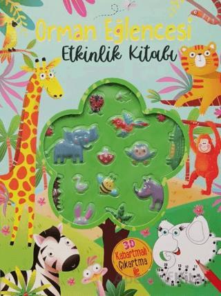 Orman Eğlencesi Etkinlik Kitabı Kabartmalı Çıkartmalı