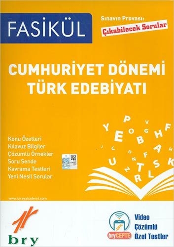 Birey Yayınları Cumhuriyet Dönemi Türk Edebiyatı Fasikülleri